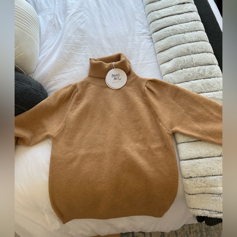 New Princess Polly Brown Sweater
